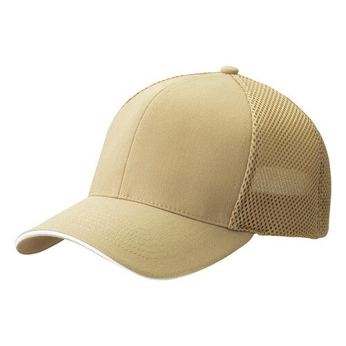 スカイメッシュキャップ ベージュ F