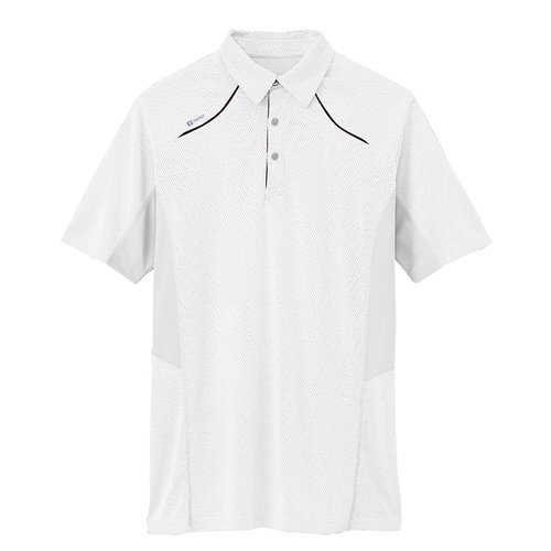 半袖ポロシャツ ホワイト S