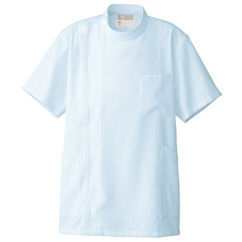 メンズ半袖KCコート サックス 3L