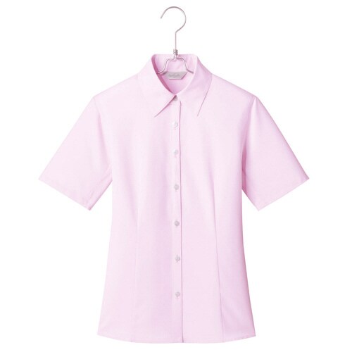 半袖ブラウス ピンク 17