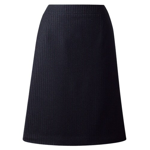 Aラインスカート ブラック 15