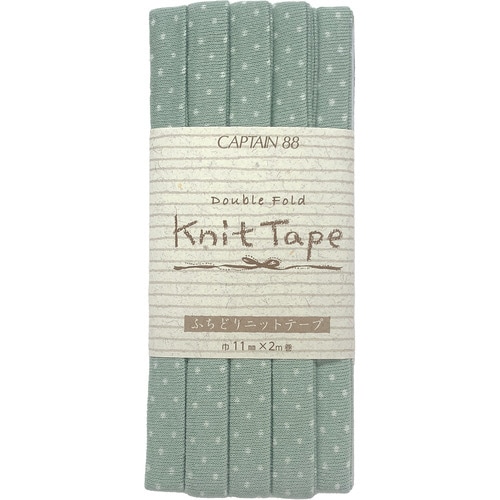 水玉ふちどりニットテープ CP168#24