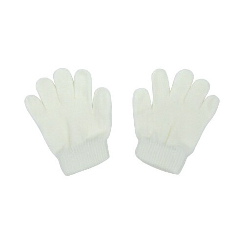 カラーのびのび手袋 白 10双組