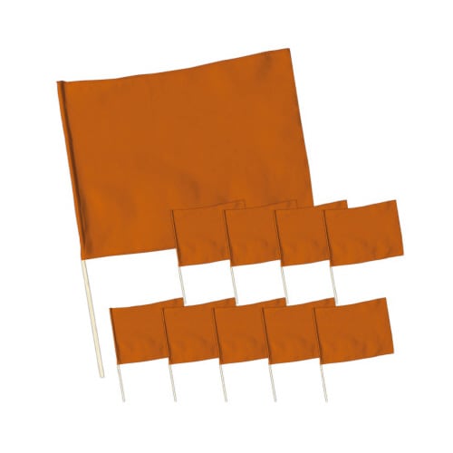 小旗オレンジ 10本組