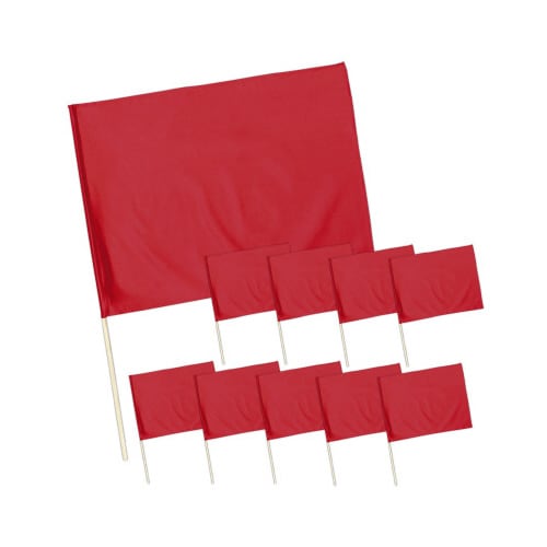 小旗 赤 10本組