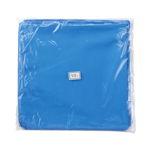 バンダナ無地 青 10枚組