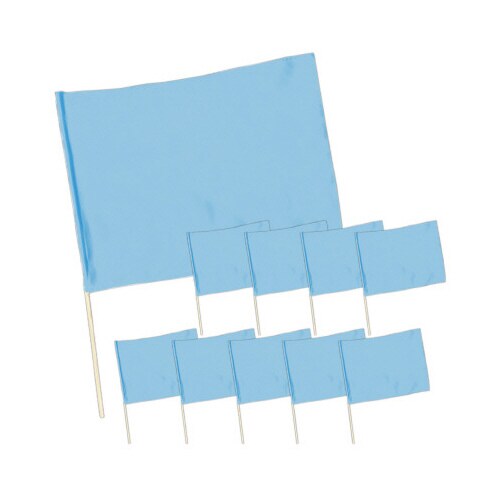 小旗 水色 10本組