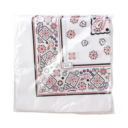 バンダナ 白 10枚組