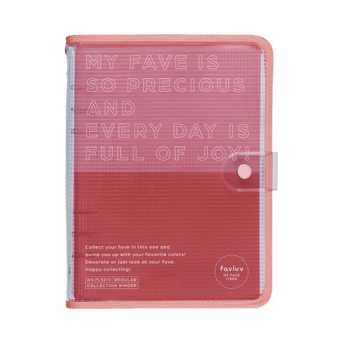 ファブラブ バインダ− ピンク