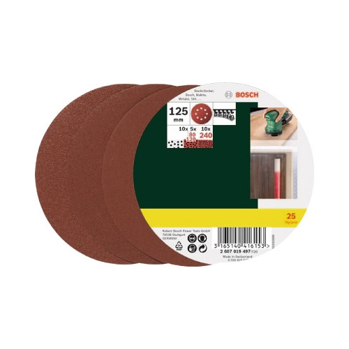 ランダムサンダーペーパー 25枚セット