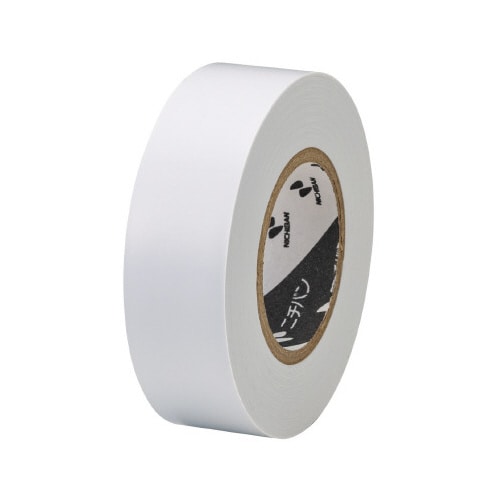 ビニールテープ 19mm×10m 白 ×10