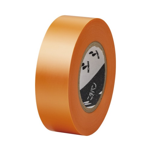 ビニールテープ 19mm×10m 橙 ×10
