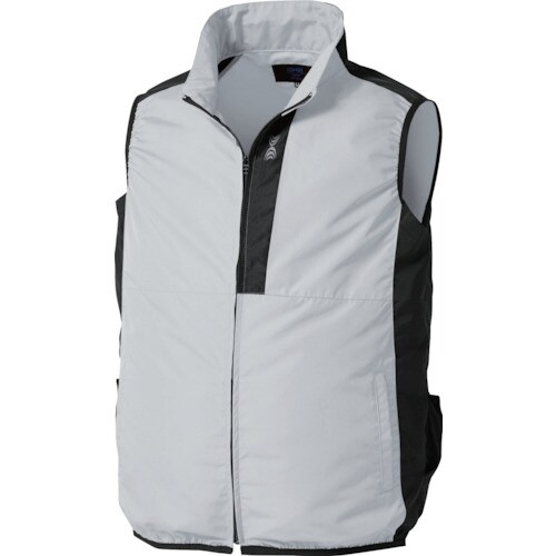 空調服 ベスト シルバー