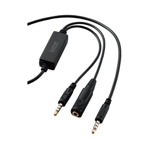 ゲーム用オーディオミキサー φ3.5mm ブラック