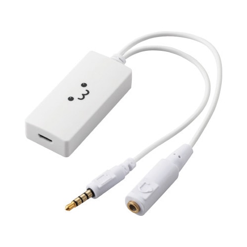 ゲーム用オーディオミキサー USB接続 ホワイト顔