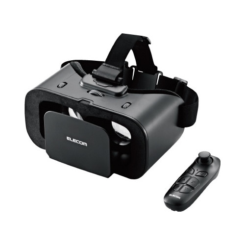 VRゴーグル スマホ用 リモコン付き ブラック