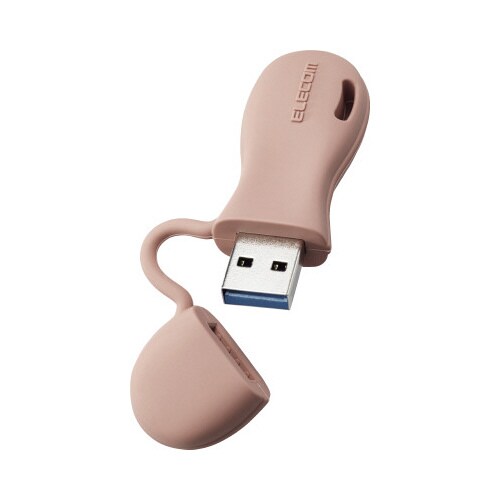 USBメモリ 32GB キャップ一体型式 レッド