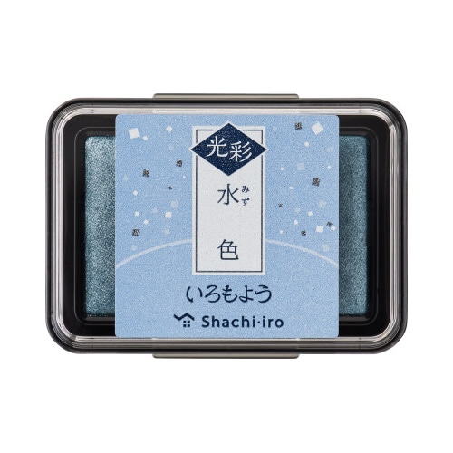 いろもよう 光彩 水色
