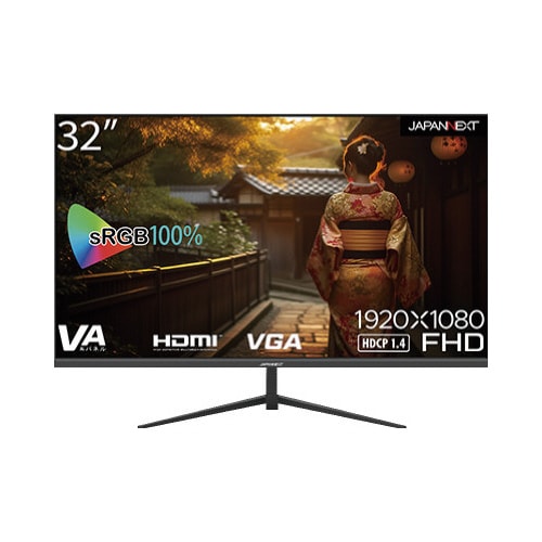 JAPANNEXT 32インチフルHDモニター