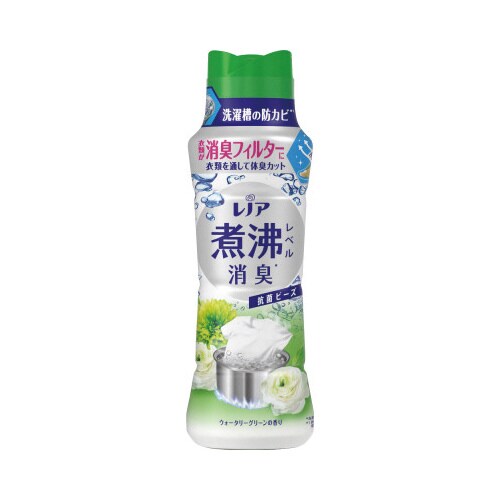 レノア煮沸消臭抗菌ビーズWグリーン本体420ml