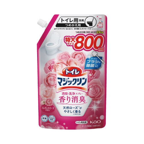 トイレマジックリン香り消臭エレガントローズ詰替大