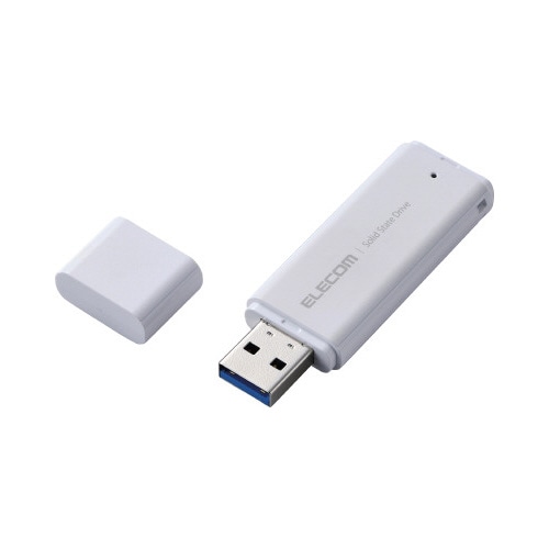 外付けSSD 500GB 耐衝撃 超小型 ホワイト