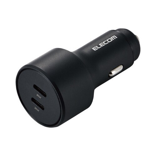 シガーソケット 40W タイプC×2