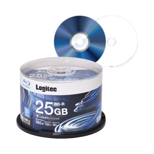 BDディスク 25GB 50枚入り