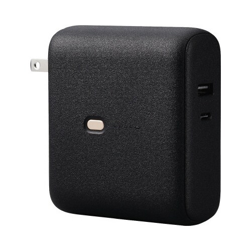 モバイルバッテリー コンセント一体型 ブラック