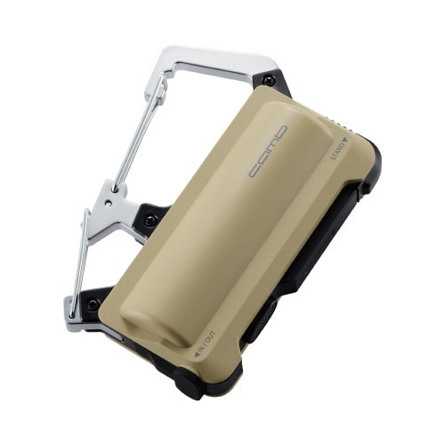 モバイルバッテリー 5000mAh ベージュ