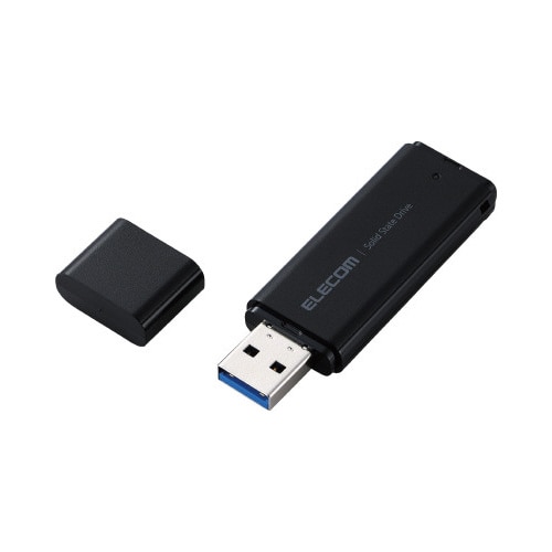 外付けSSD 500GB 耐衝撃 超小型 ブラック