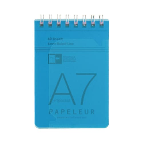 パペルール A7メモ 水色 E981LB