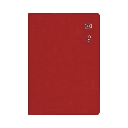 G6937 アドレス帳 赤×3