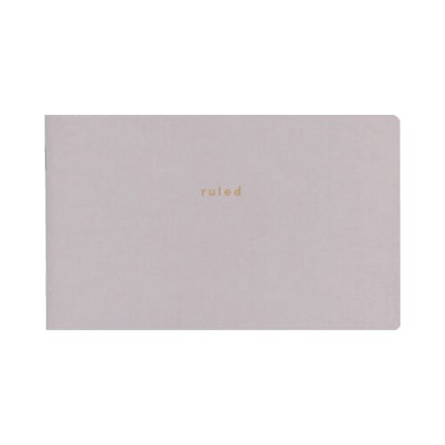 R1718 ノート デスク横罫 グレー