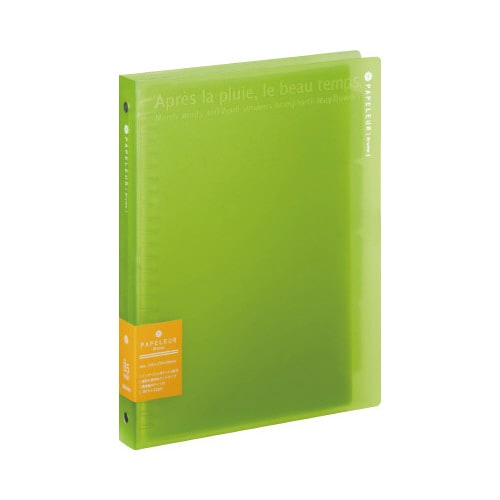 バインダ B5ワイド グリーン LN222G