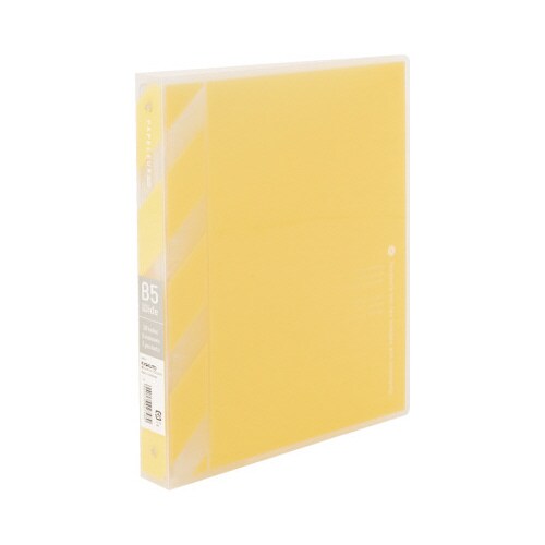 バインダ B5ワイド イエロー LN51Y