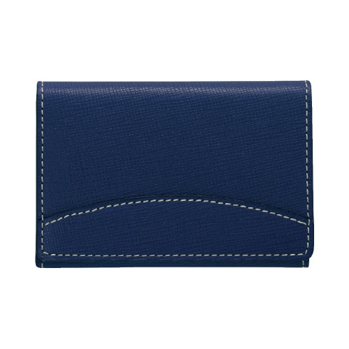 名刺入 トレンダーレザー05 ブルー