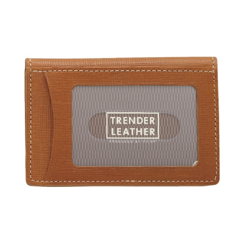 パス入ダブル トレンダーレザー05 ブラウン