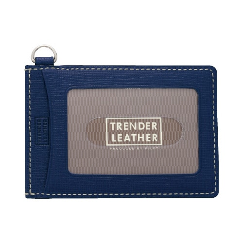 パス入シングル トレンダーレザー05 ブルー