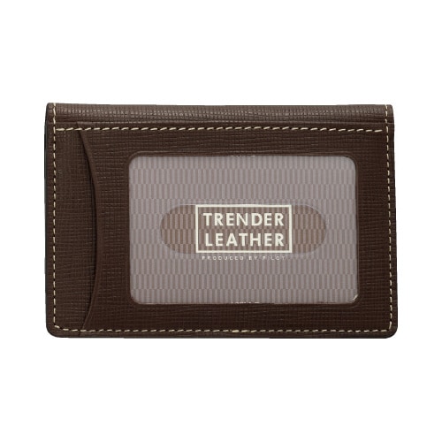 パス入ダブル トレンダーレザー05 ダークブラウン