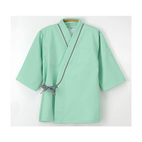 検診衣じんべい型 グリーン LL