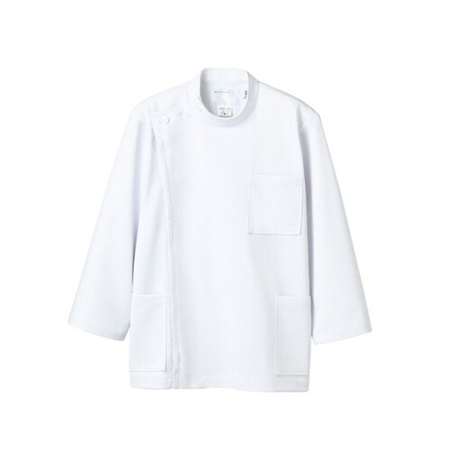 ケーシー メンズ 8分袖 白