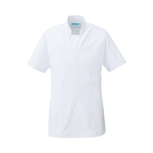 メンズジャケット半袖 白 4L