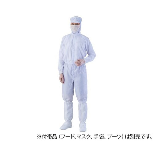 異物混入対策ツナギ服