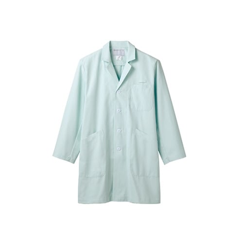診察衣 メンズ 長袖S ミント