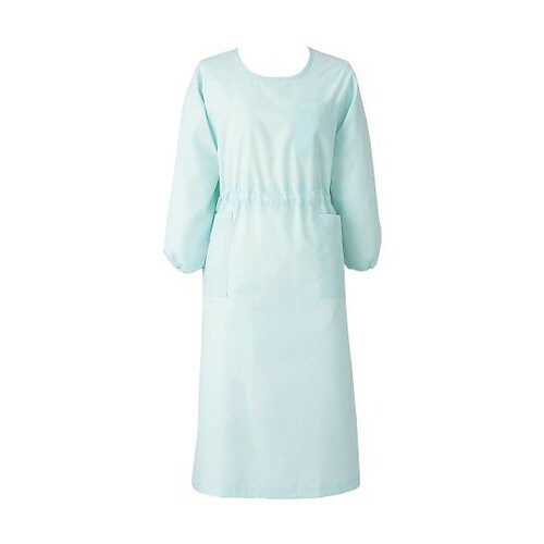 予防衣 七分袖 ミントグリーン 4L