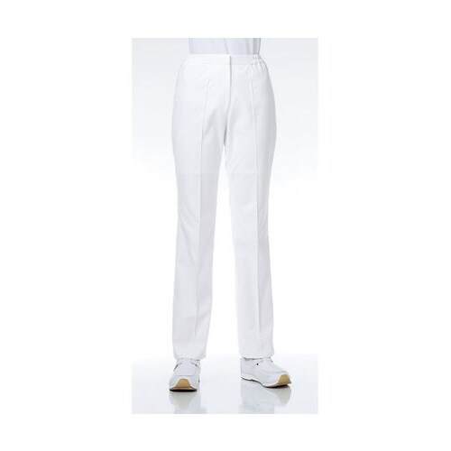 レディススラックス 白 3L