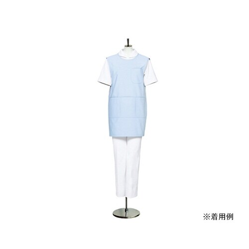 予防衣 ノースリーブ サックス