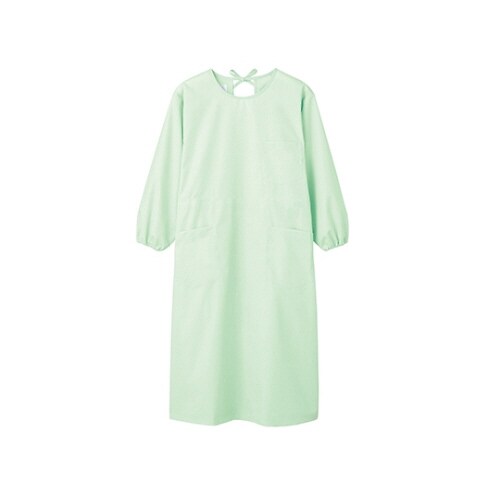 予防衣 レディス 長袖 グリーン