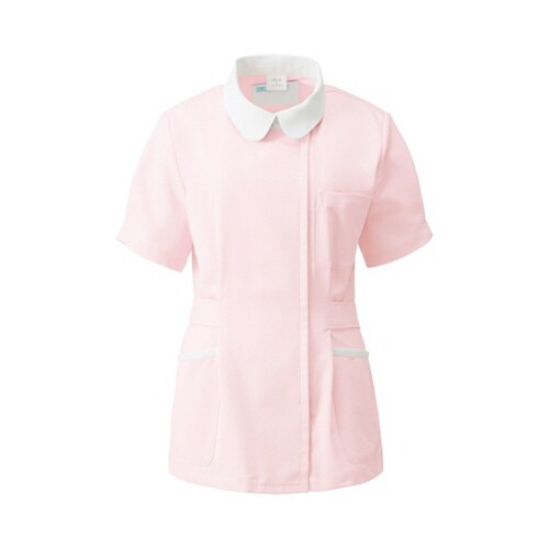 レディスジャケット半袖 ピンク LL